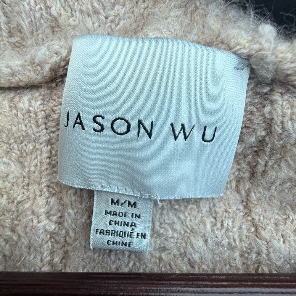 Jason Wu Tan Hooded Cardigan - Picture 3 of 7